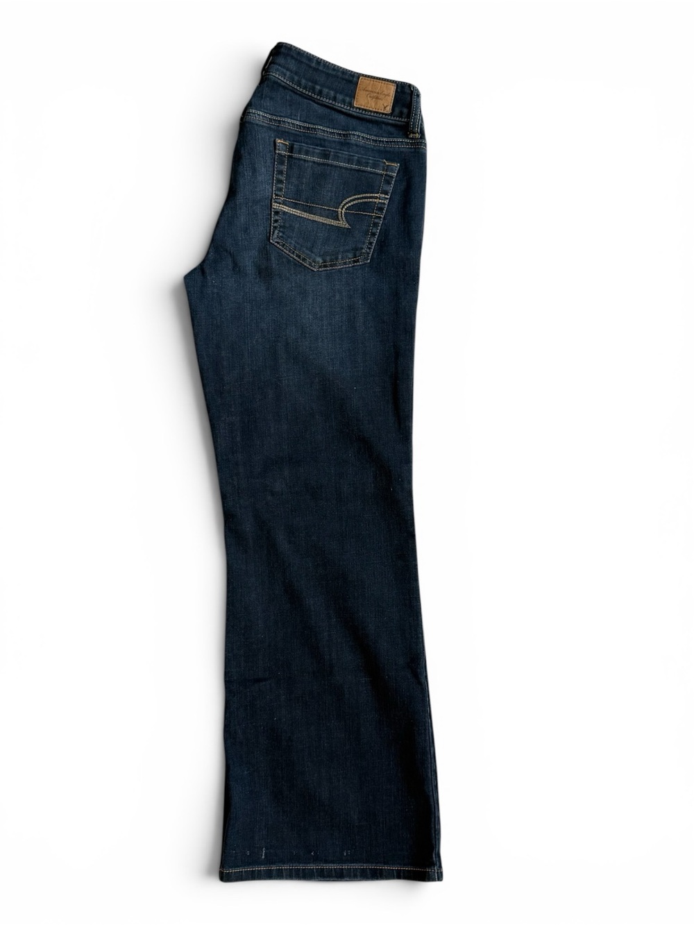 American Eagle Outfitters Men's Dark Indigo Bootcut Jeans